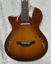 Load image into Gallery viewer, Crafter Hybrid Acoustic Slimline Archtop Lefty SA-TMVS LH in OHSC - Upwey Music