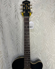 Load image into Gallery viewer, Yamaha AEX500 Acoustic Electric Semi Hollow Hybrid Guitar Black - Upwey Music