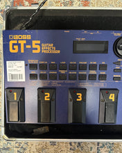 Load image into Gallery viewer, Boss GT 5 Effects processor EC in case - Upwey Music