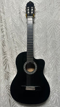 Load image into Gallery viewer, Valencia TC160CEBK Nylon String Electric Black Secondhand - Upwey Music