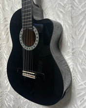 Load image into Gallery viewer, Valencia TC160CEBK Nylon String Electric Black Secondhand - Upwey Music