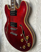Load image into Gallery viewer, Ibanez Model 2454 335 Style Trans Red in OHSC