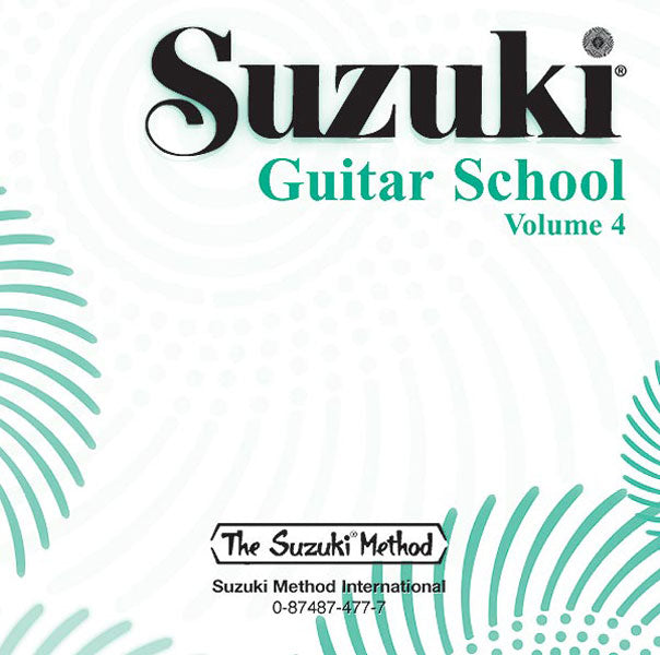SUZUKI GUITAR SCHOOL BK 4 CD
