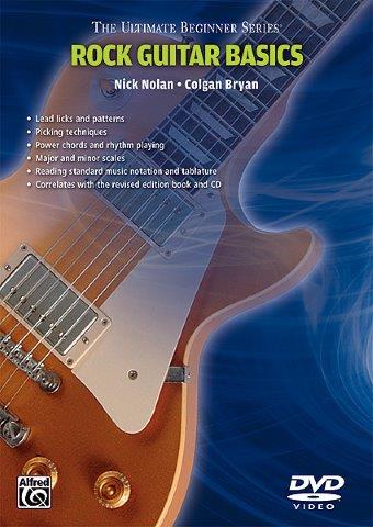 ULTIMATE BEGINNER GUITAR ROCK STYLES DVD