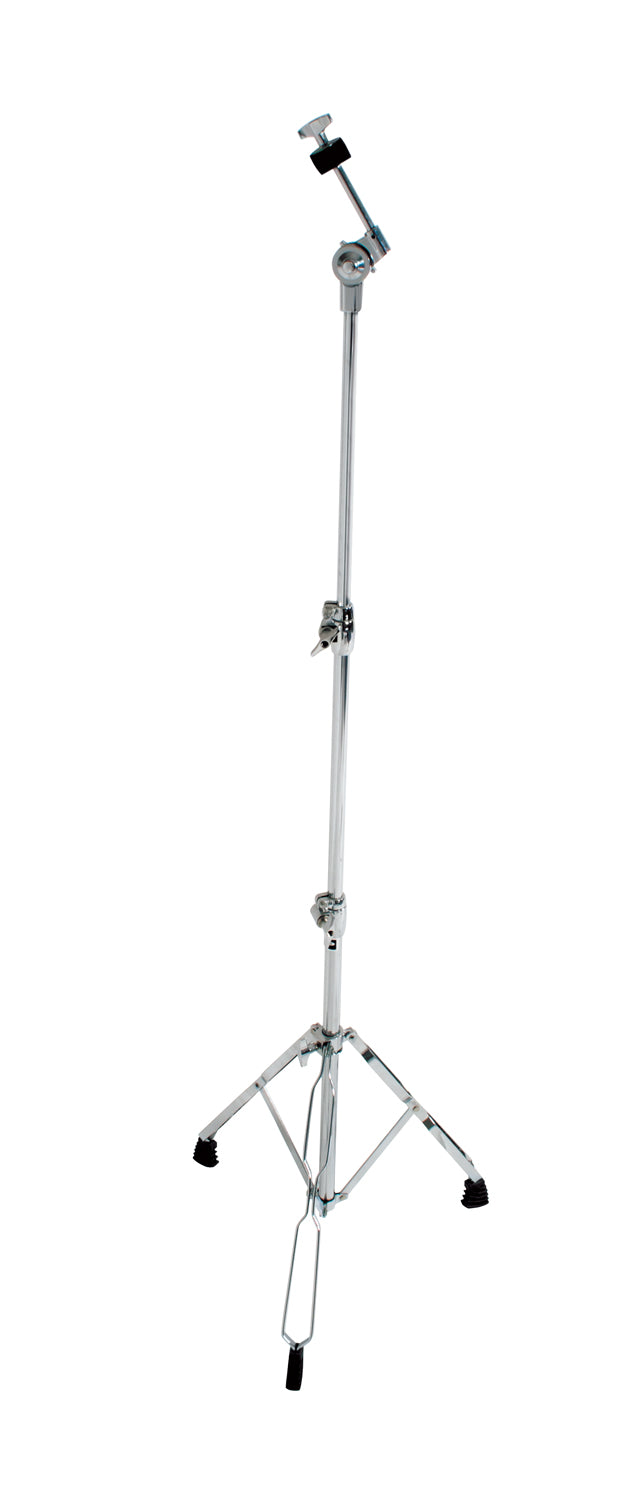 CYMBAL STAND MED WEIGHT DOUBLE BRACED LEGS CHROM