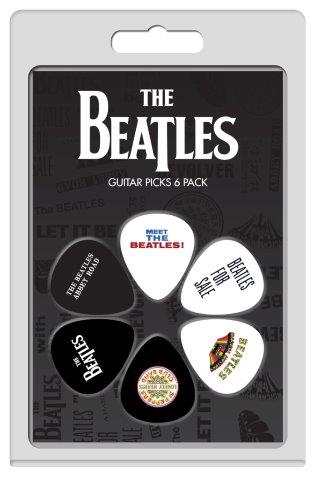 Perris 6-Pack The Beatles Licensed Guitar Picks Pack