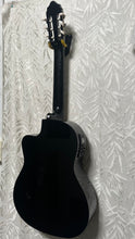 Load image into Gallery viewer, Valencia TC160CEBK Nylon String Electric Black Secondhand - Upwey Music
