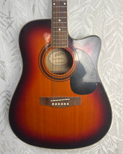 Load image into Gallery viewer, Ashton D-28CEQSB Solid Top Acoustic Electric
