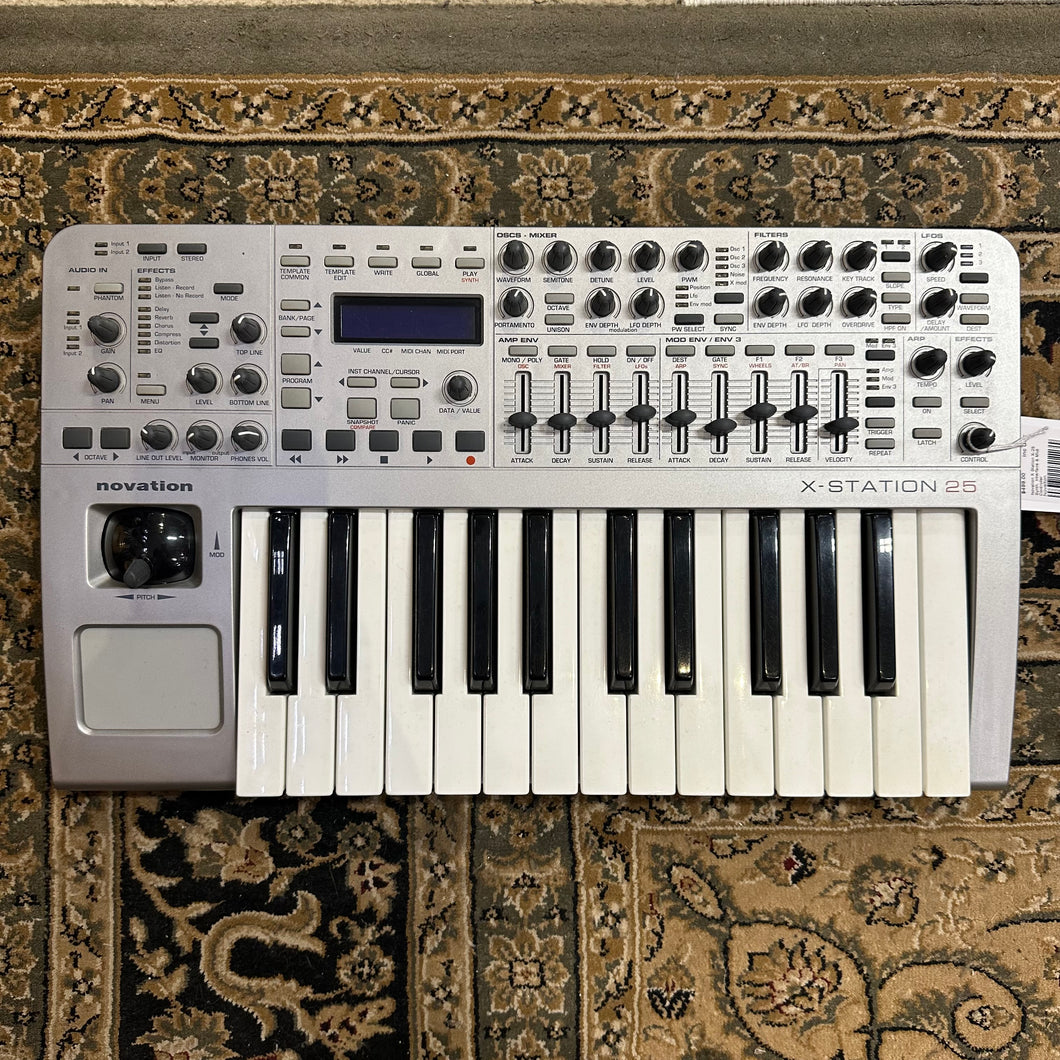 Novation X Station X-25 Synth- Interface & Midi Controller