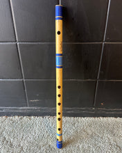 Load image into Gallery viewer, Bansuri Indian Bamboo Flute Blue
