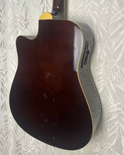 Load image into Gallery viewer, Ashton D-28CEQSB Solid Top Acoustic Electric
