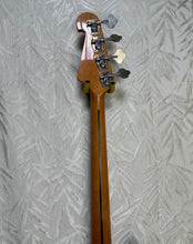 Load image into Gallery viewer, SX 34 Bass Upgraded with Schaller bridge- squier tuners and flatwounds
