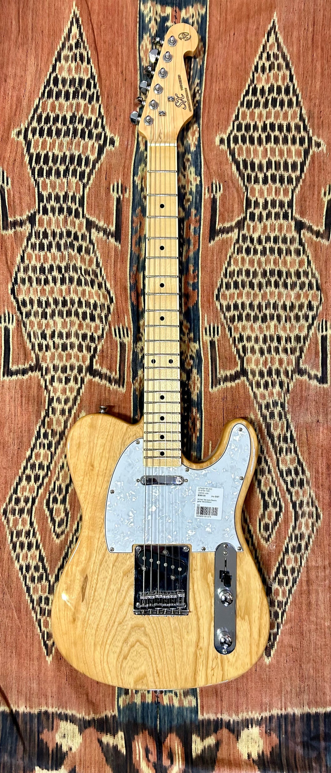 SX Ash Tele style Electric guitar Secondhand