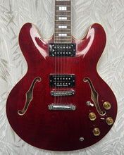 Load image into Gallery viewer, Ibanez Model 2454 335 Style Trans Red in OHSC
