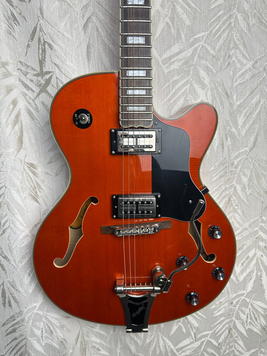 Epiphone Emperor Swingster Custom Shop Sunrise Orange
