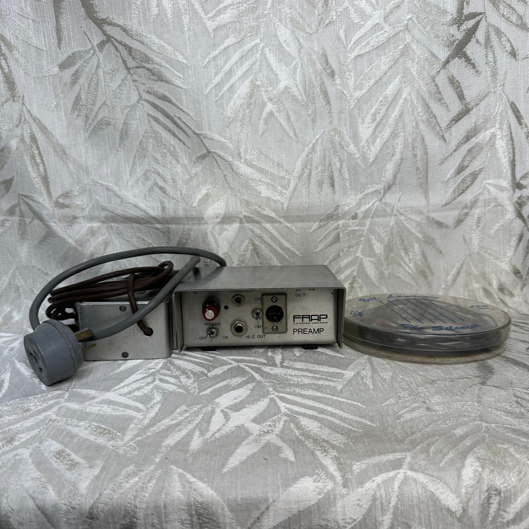 FRAP Pickup System/Preamp/Power Supply