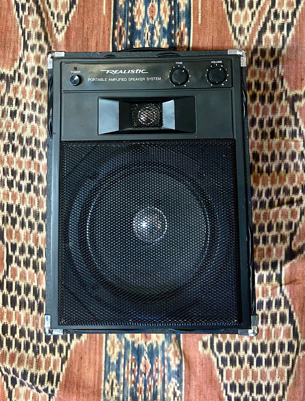 Realistic Portable Amplified Speaker System Secondhand