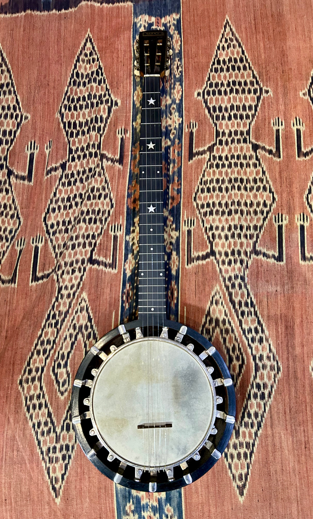 J.E. Dallas Vintage Zither Banjo 5 string in OHSC