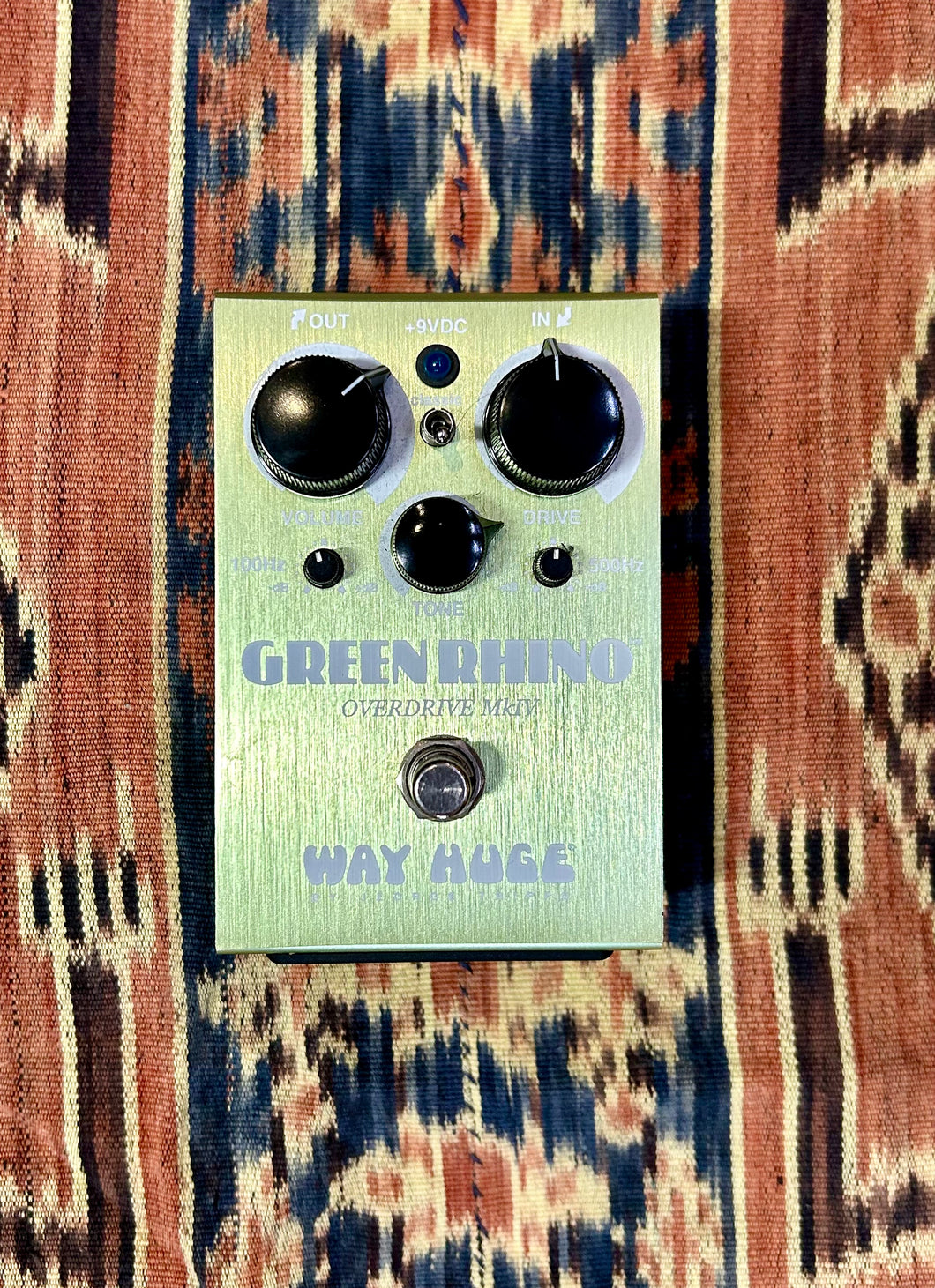 Way Huge Green Rhino Overdrive Pedal Secondhand