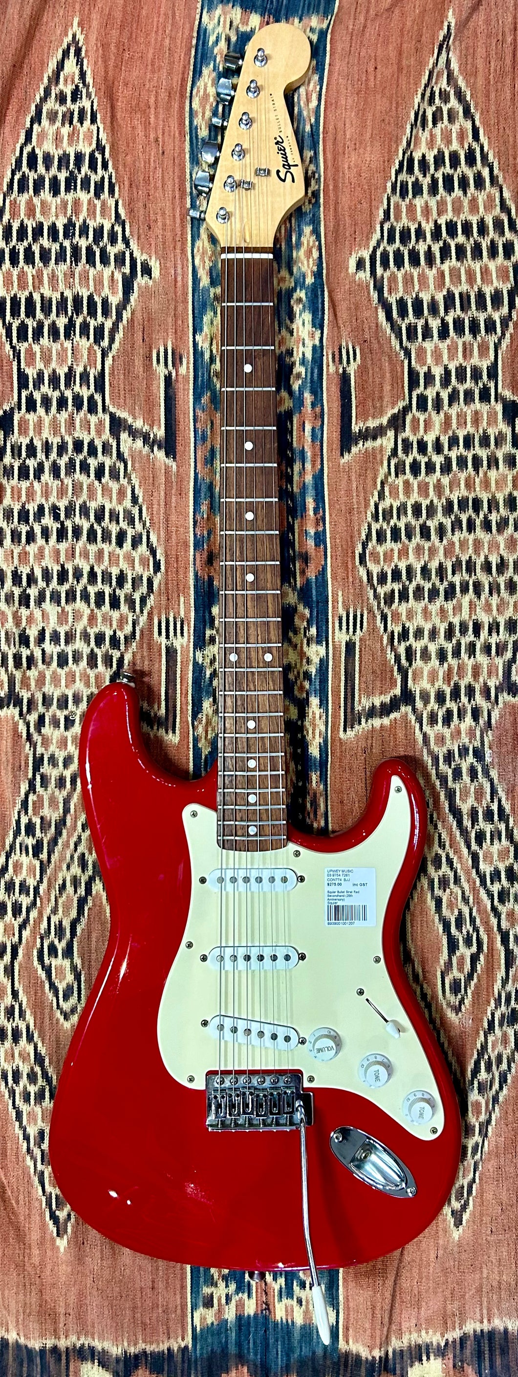 Squier Bullet Strat Red Secondhand (20th Anniversary)