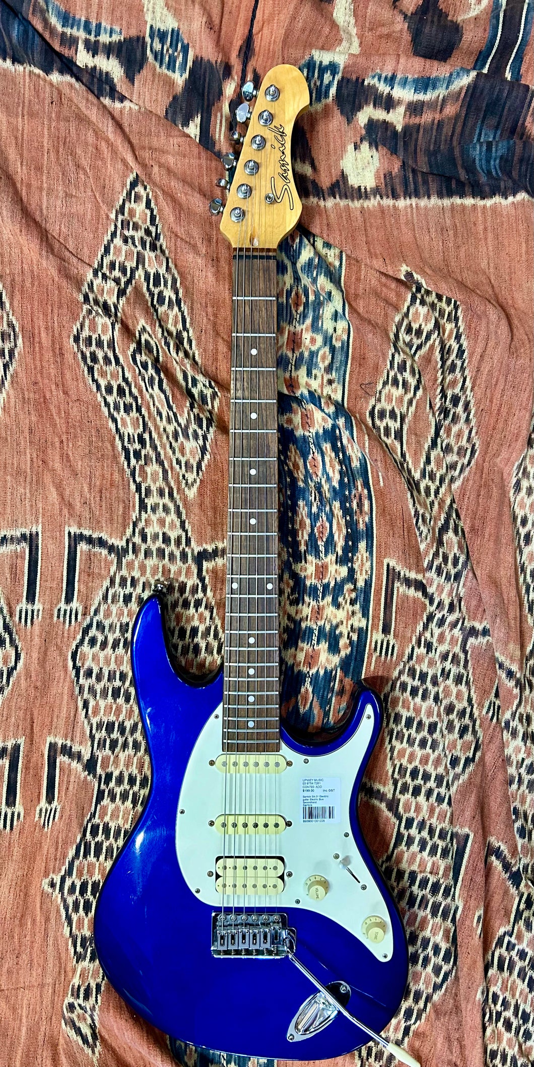 Samick SA-31 Electtric guitar Electric Blue Secondhand