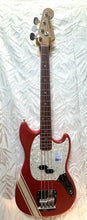 Load image into Gallery viewer, Fender Vintera Mustang Bass Fiesta Red in Bag Mint

