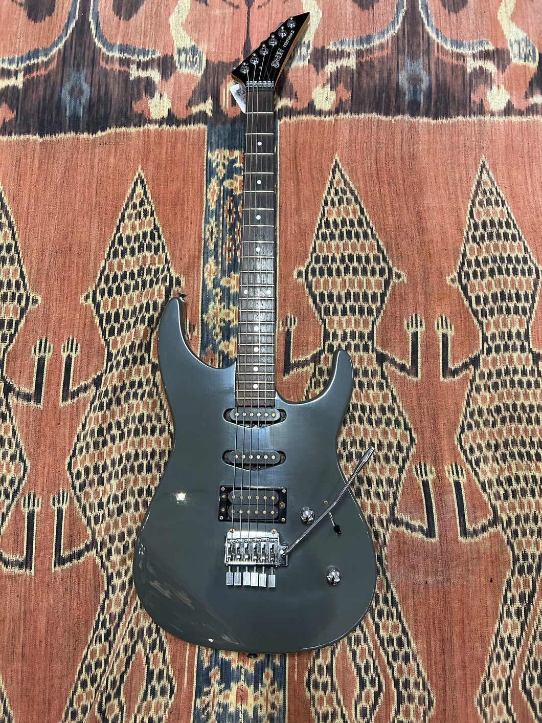 Daion Performer Super Strat Electric guitar Black 90's Korean