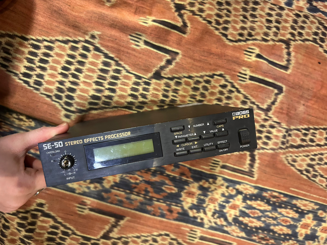 Boss SE-50 Stereo Multi effects Unit MIJ Vintage