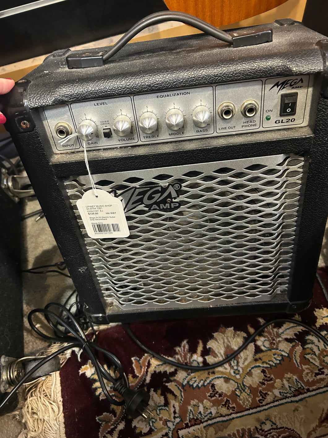 Mega GL20 Electric Guitar Amp Secondhand