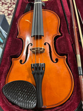 Load image into Gallery viewer, Enrico 81784 1/2 Size Violin in Case with Bow, Shoulder Rest S/H
