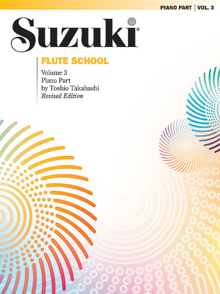 SUZUKI FLUTE SCHOOL BK 3 PIANO PART