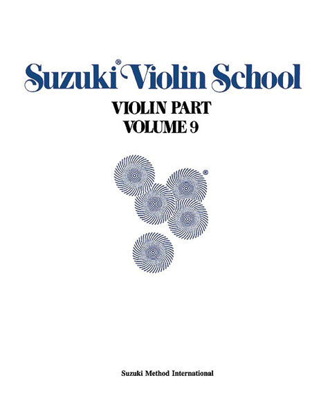 Suzuki Violin School Volume 9 Violin Part
