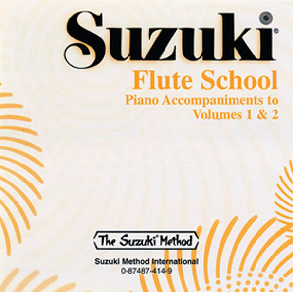 SUZUKI FLUTE SCHOOL BK 3 & 4 PIANO ACCOMP CD