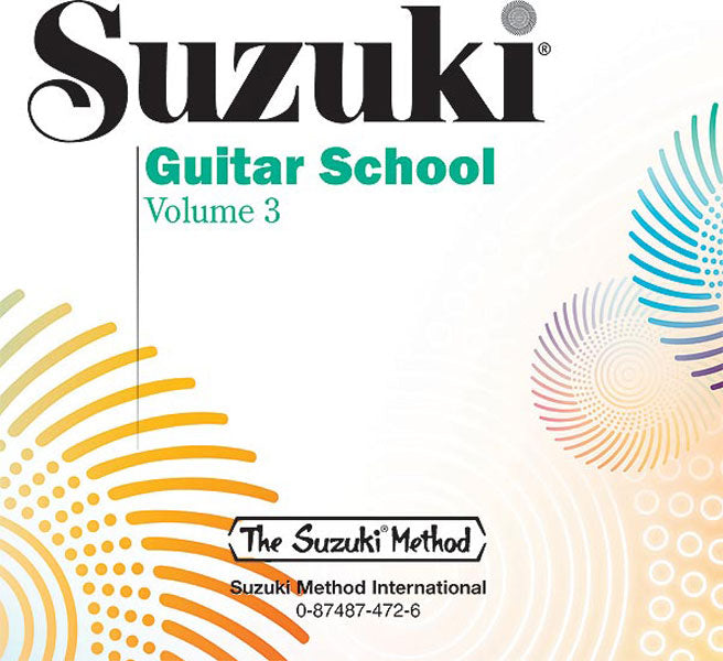 SUZUKI GUITAR SCHOOL BK 3 CD