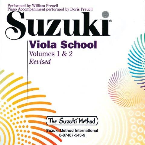 SUZUKI VIOLA SCHOOL BKS 1/2 CD PREUCIL