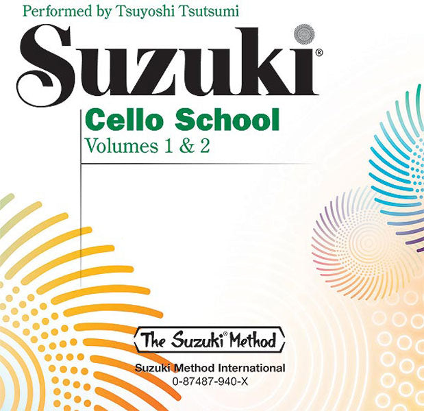 SUZUKI CELLO SCHOOL BK 1 AND 2 CD