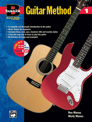 BASIX GUITAR METHOD BK 1 BK/ECD - Upwey Music