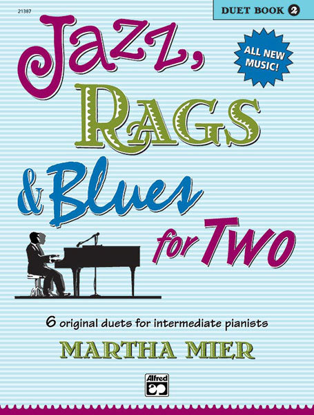 JAZZ RAGS AND BLUES FOR TWO BK 2 PNO
