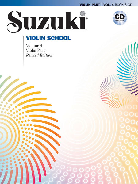 SUZUKI VIOLIN SCHOOL VOL 4 BK/CD NEW ED 2008