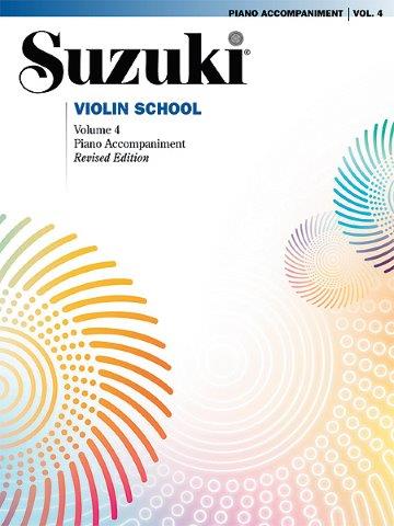 Suzuki Violin School Volume 4 Piano Accomp