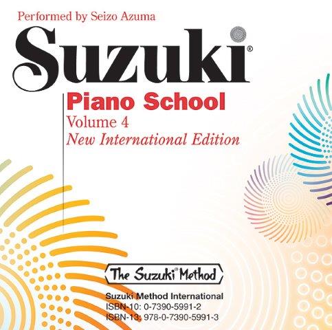SUZUKI PIANO SCHOOL VOL 4 CD