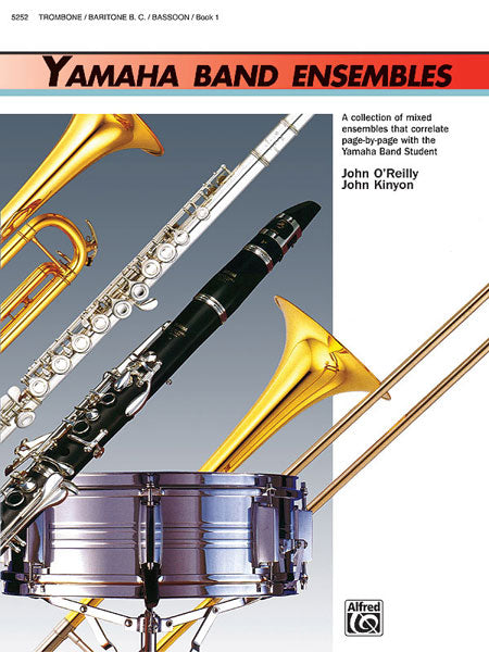 YAMAHA BAND ENSEMBLES BK 1 TROMBONE/BAR BC