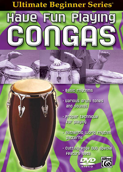 HAVE FUN PLAYING CONGAS DVD