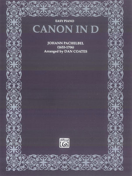 CANON IN D EP ARR COATES