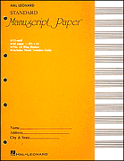 MANUSCRIPT PAPER STD KBD