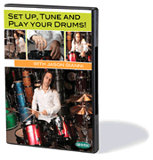 SET UP TUNE AND PLAY YOUR DRUMS DVD