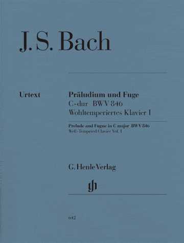PRELUDES AND FUGUES BK 1 URTEXT - Upwey Music