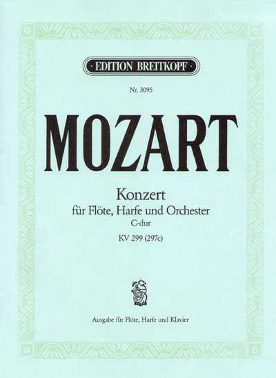CONCERTO C K299 FL HP ORCH PNO REDUCTION