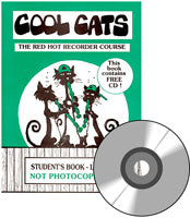 COOL CATS RECORDER STUDENT BK/CD LVL 3