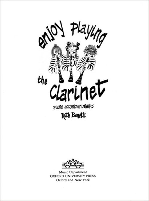 ENJOY PLAYING THE CLARINET PNO ACCOMP